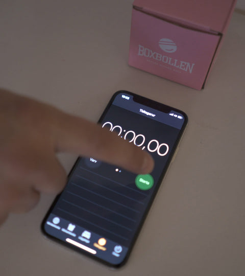 Dragomir Mrsic 100 slag mot Bröstcancer med Rosa Boxbollen