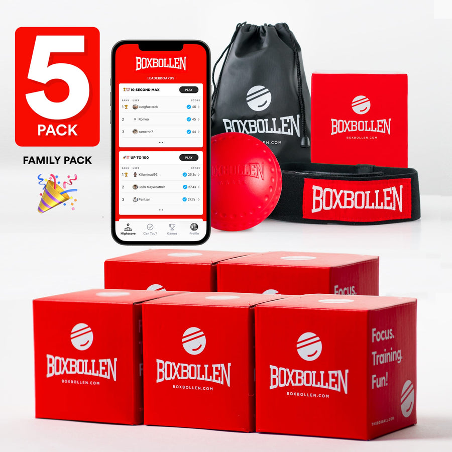 Boxbollen Family Pack 🎉 (5x) 27% DISCOUNT